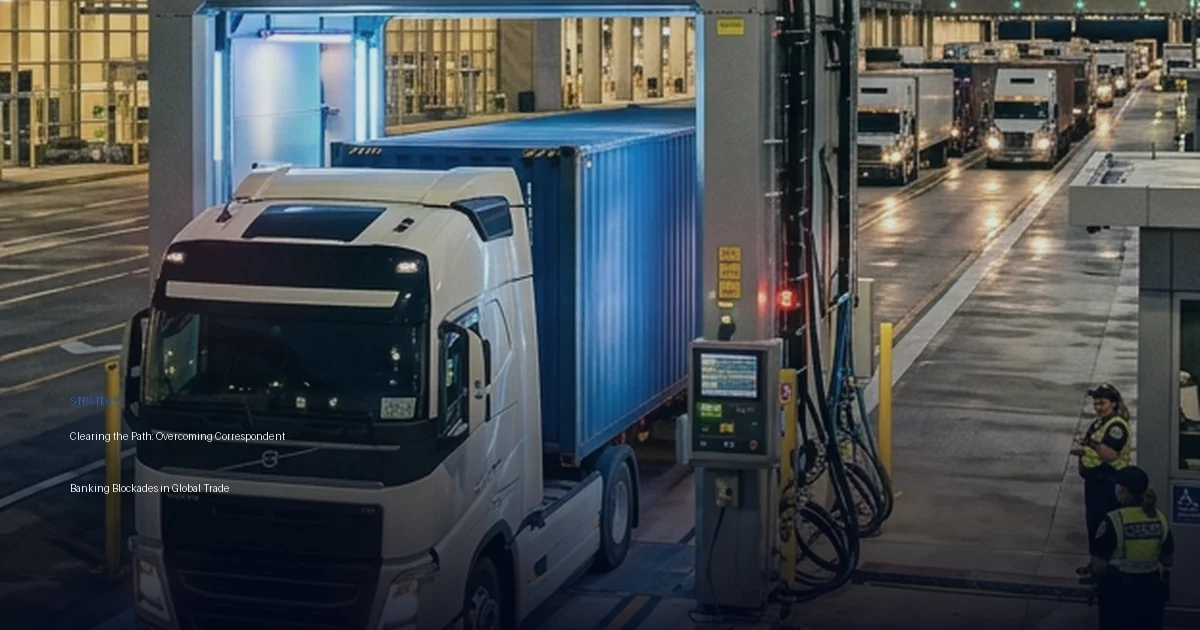 Clearing the Path: Overcoming Correspondent Banking Blockades in Global Trade
