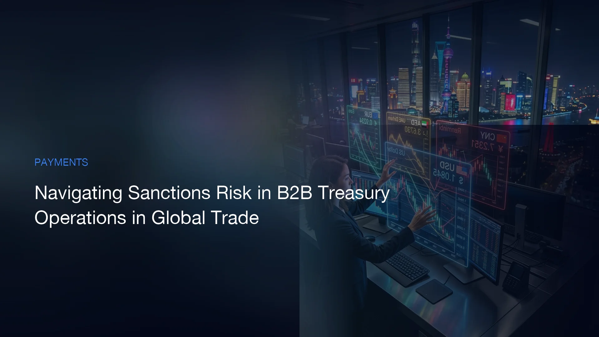 Navigating Sanctions Risk in B2B Treasury Operations in Global Trade