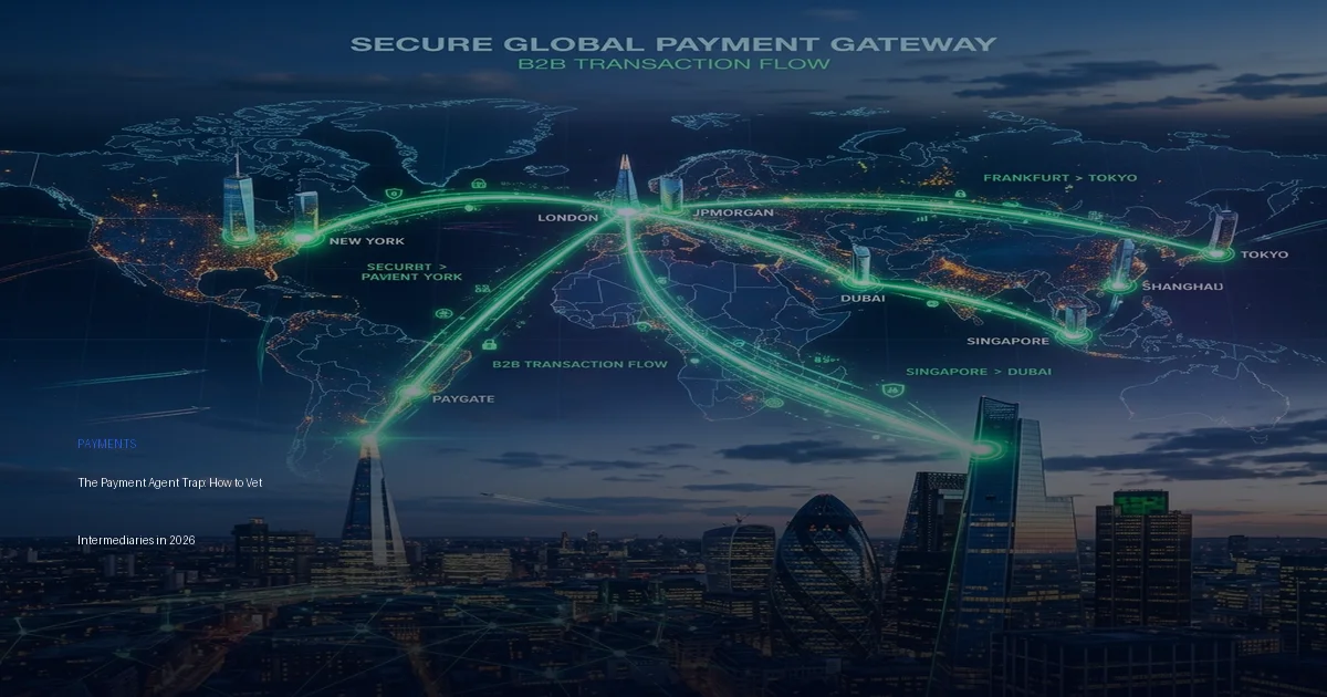The Payment Agent Trap: How to Vet Intermediaries in 2026