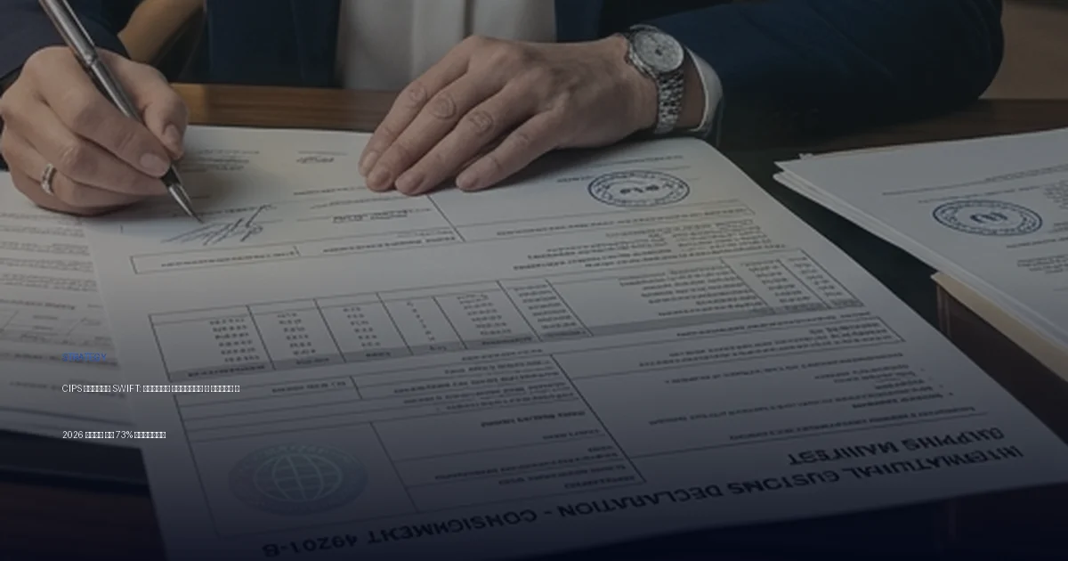 CIPS против SWIFT: почему расчёты в юанях в 2026 году на 73% быстрее