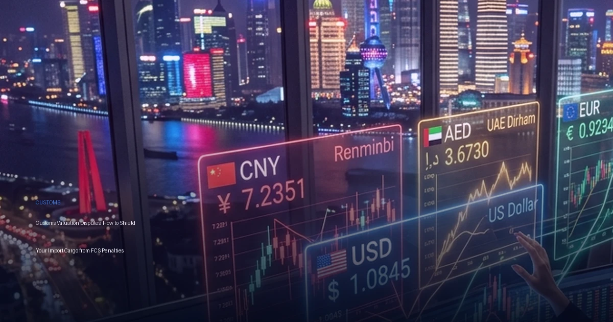 Customs Valuation Disputes: How to Shield Your Import Cargo from FCS Penalties