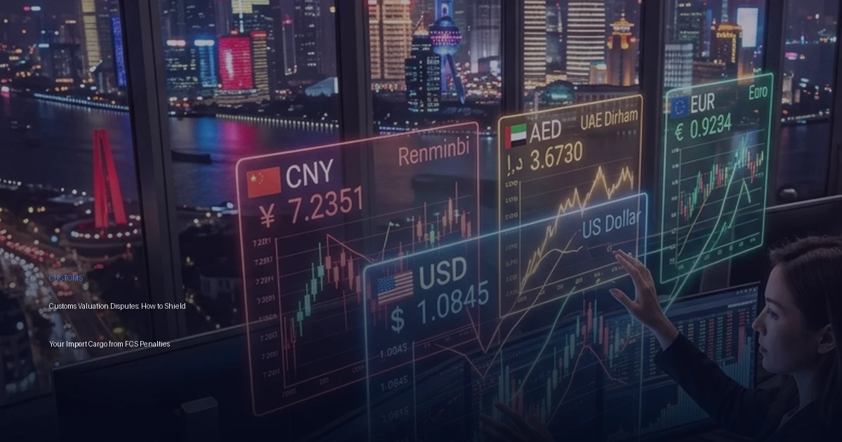 Customs Valuation Disputes: How to Shield Your Import Cargo from FCS Penalties