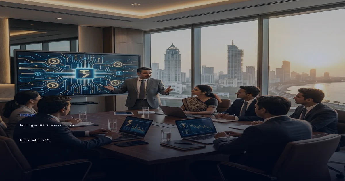 Exporting with 0% VAT: How to Claim Your Refund Faster in 2026