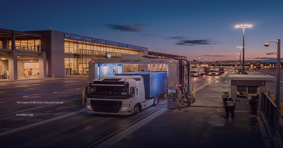 The Future of VED 2030: A Decade Forecast for Global Trade