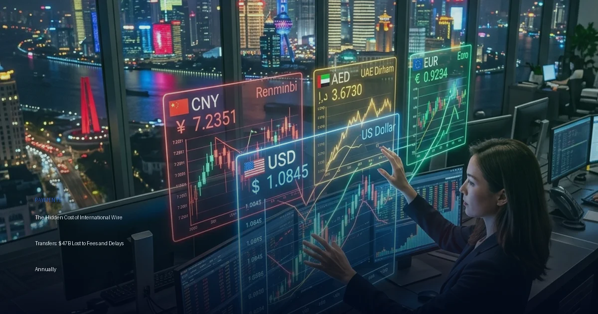 The Hidden Cost of International Wire Transfers: $47B Lost to Fees and Delays Annually