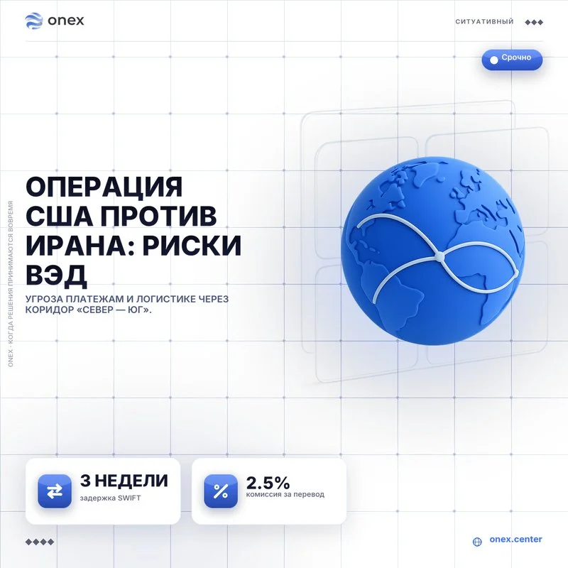 Операция США против Ирана: риски ВЭД
