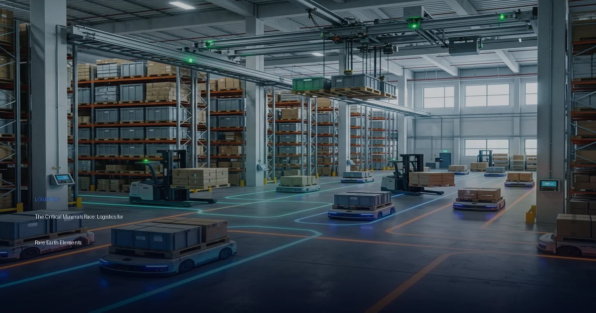 The Critical Minerals Race: Logistics for Rare Earth Elements