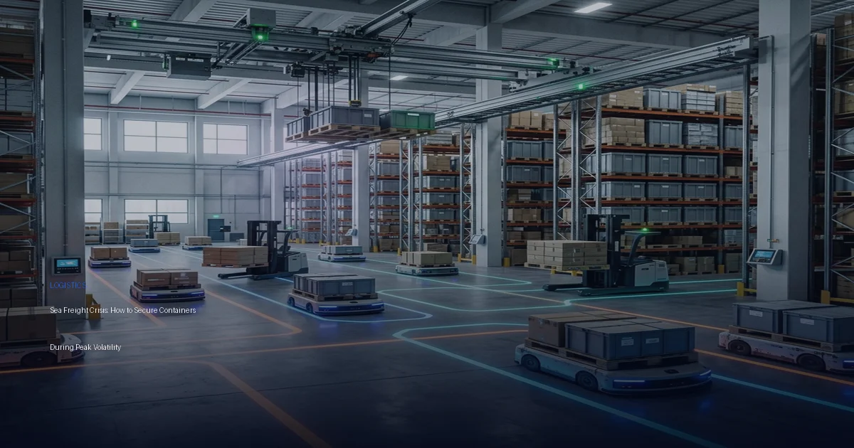 Sea Freight Crisis: How to Secure Containers During Peak Volatility