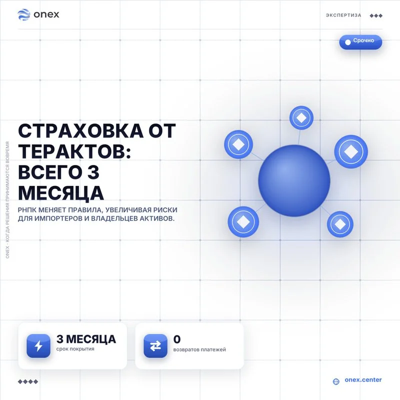Страховка от терактов: всего 3 месяца