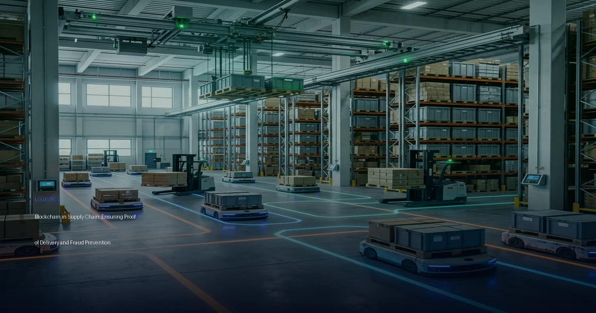 Blockchain in Supply Chain: Ensuring Proof of Delivery and Fraud Prevention