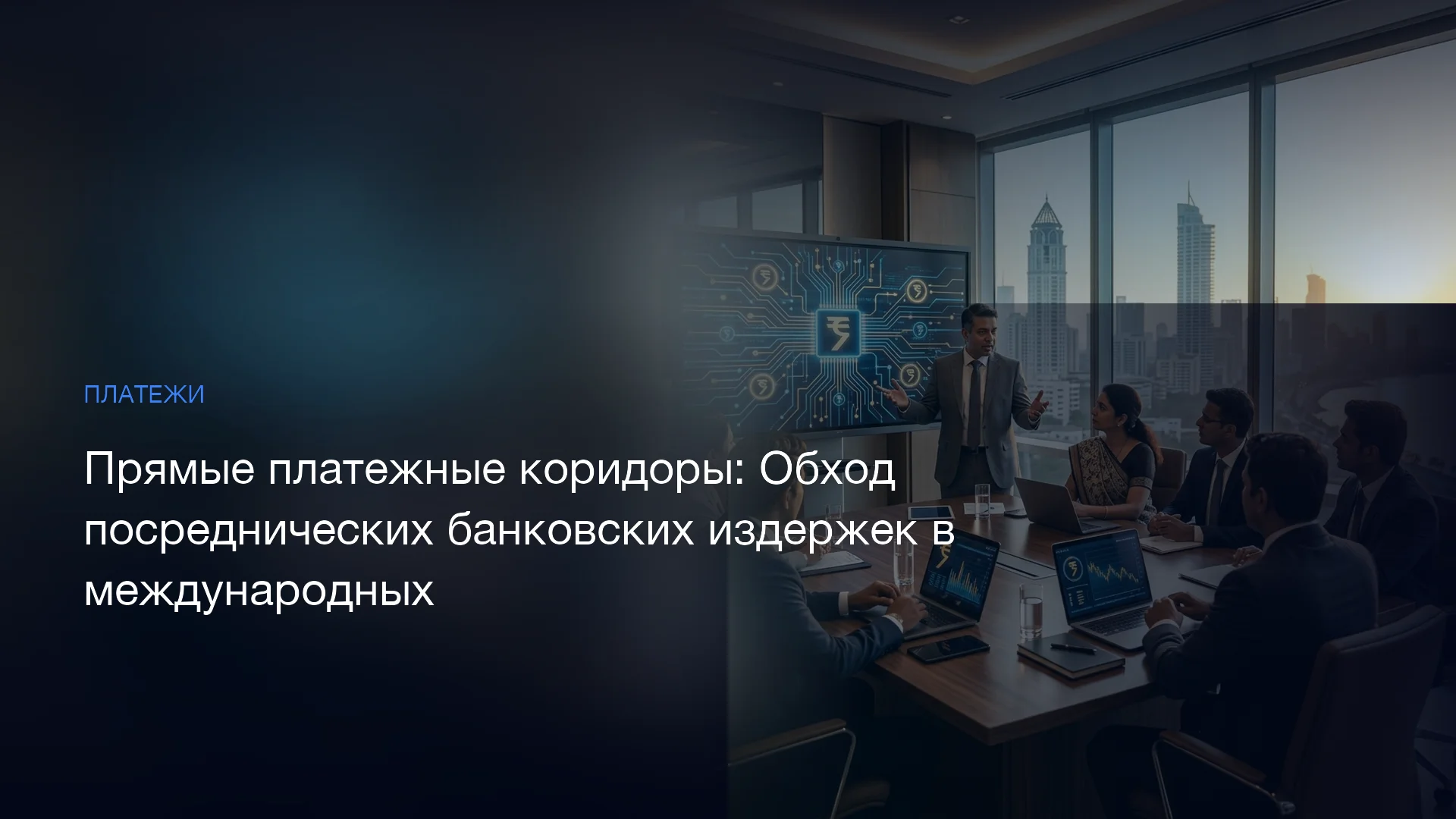 Прямые платежные коридоры: Обход посреднических банковских издержек в международных расчетах