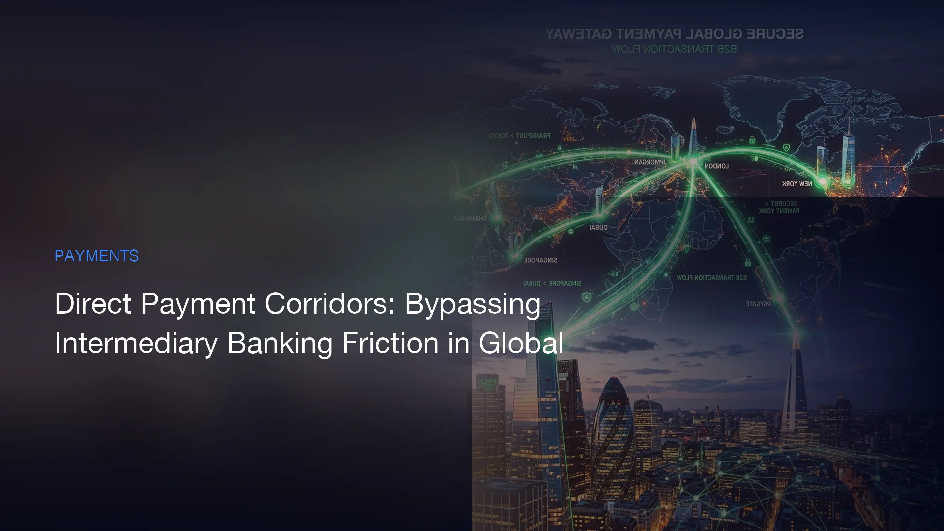 Direct Payment Corridors: Bypassing Intermediary Banking Friction in Global Trade